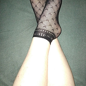 sweet black fishnet stockings 2 gallery image