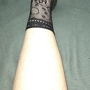 First image of WishGirl's Gallery - Black high heels and black ankle socks3